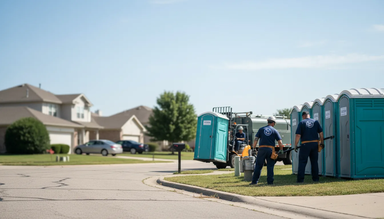 Porta Potty Rental in Baileyville, IL near me